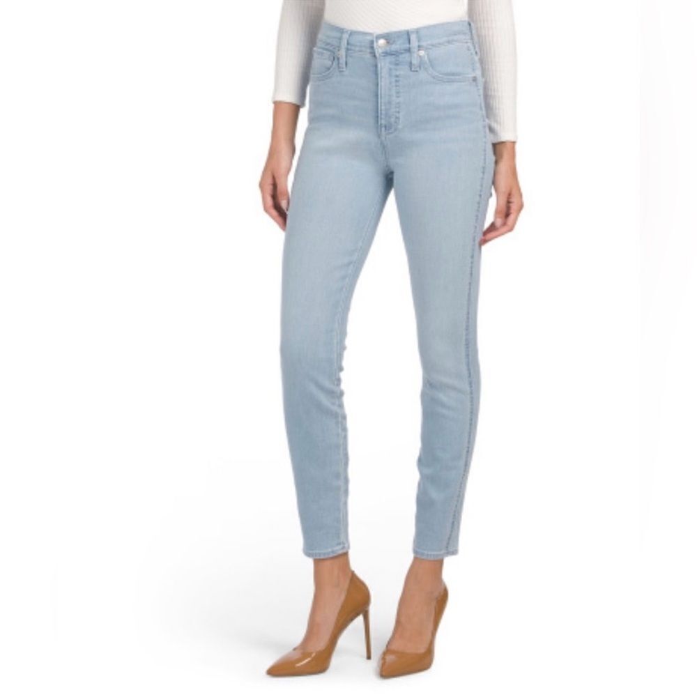 Madewell 24 Light Blue Wash Vintage High Rise Skinny Jeans